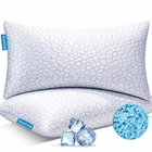 Gel Memory Foam Pillows, Set of 2 – Firm Quilted & Dual-Sided Cooling - 1