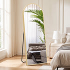 FULL LENGTH MIRROR – ARCHED STANDING & WALL-MOUNT DESIGN - 1