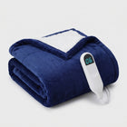 Heated Throw Blanket – Flannel & Sherpa, 6 Heat Levels - 1