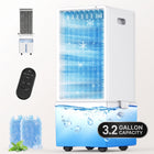 3-in-1 Evaporative Air Cooler Tower Fan with Remote Control - 1
