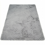 Faux Rabbit Fur Shaggy Rug – Ultra Soft Fluffy Machine Washable Area Rug for Bedroom, Living Room & Teen Room - 1