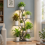 Plant Stand with Grow Lights – Indoor Plant Shelf, 4 to 9 Tiers - 1