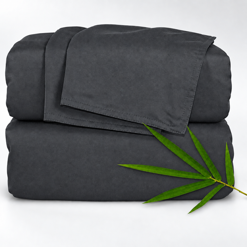 Bamboo Cooling Sheets – 300TC Viscose Sateen Sheet Set - 1