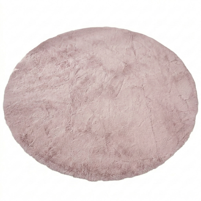 Faux Rabbit Fur Shaggy Rug – Ultra Soft Fluffy Machine Washable Area Rug for Bedroom, Living Room & Teen Room - 1