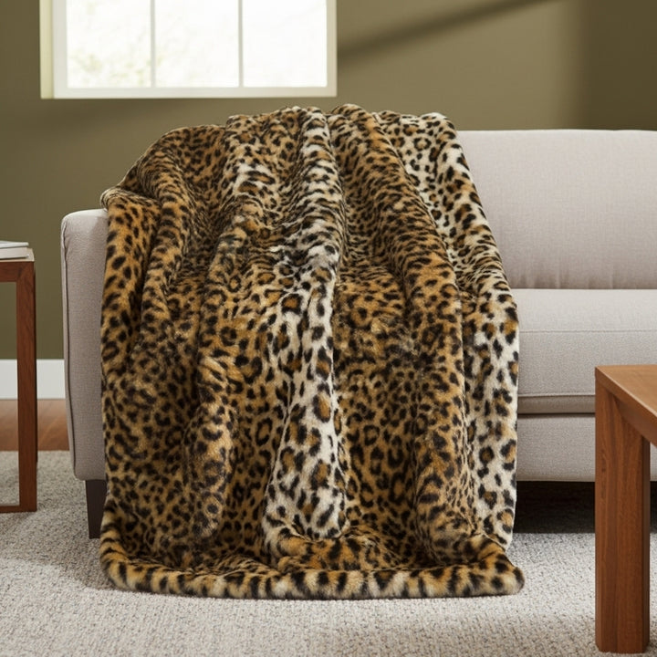 IvoryFur Luxe Embroidered Faux Fur Throw – Reversible Plush Blanket | Designer Accent | Trufairs