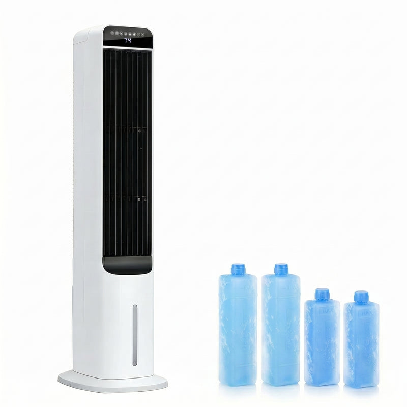 3-in-1 Evaporative Air Cooler Tower Fan with Remote Control - 1