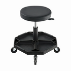 360° Swivel Pneumatic Mechanic Stool — 300–330 lbs Capacity, Padded Seat | Trufairs - 1