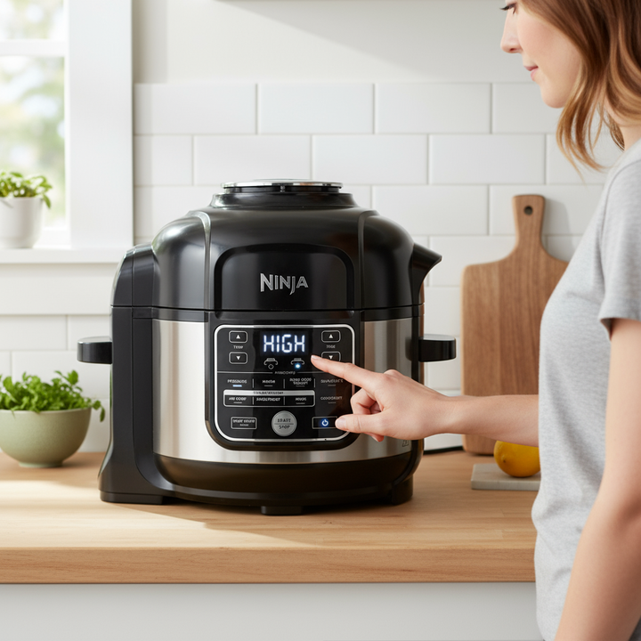 Ninja Foodi 10-in-1 6.5-Quart Pro Pressure Cooker Air Fryer Multicooker, Stainless Steel, Model OS300