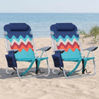 Big & Tall XL Backpack Beach Chair – 2 Pack - 1
