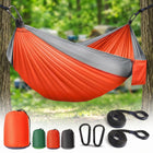 Portable Camping Hammock with Tree Straps – Lightweight Nylon Travel Hammock - 1