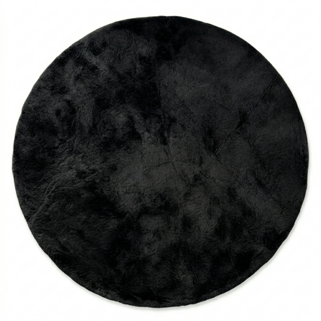 Faux Rabbit Fur Shaggy Rug – Ultra Soft Fluffy Machine Washable Area Rug for Bedroom, Living Room & Teen Room - 1