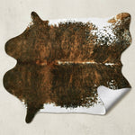 Faux Cowhide Rug – Animal Print Area Rug for Living Room, Bedroom & Office - 1
