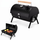 PORTABLE TABLETOP BBQ GRILL – CHARCOAL OUTDOOR GRILLS FOR CAMPING, PATIO, BEACH & BACKYARD - 1