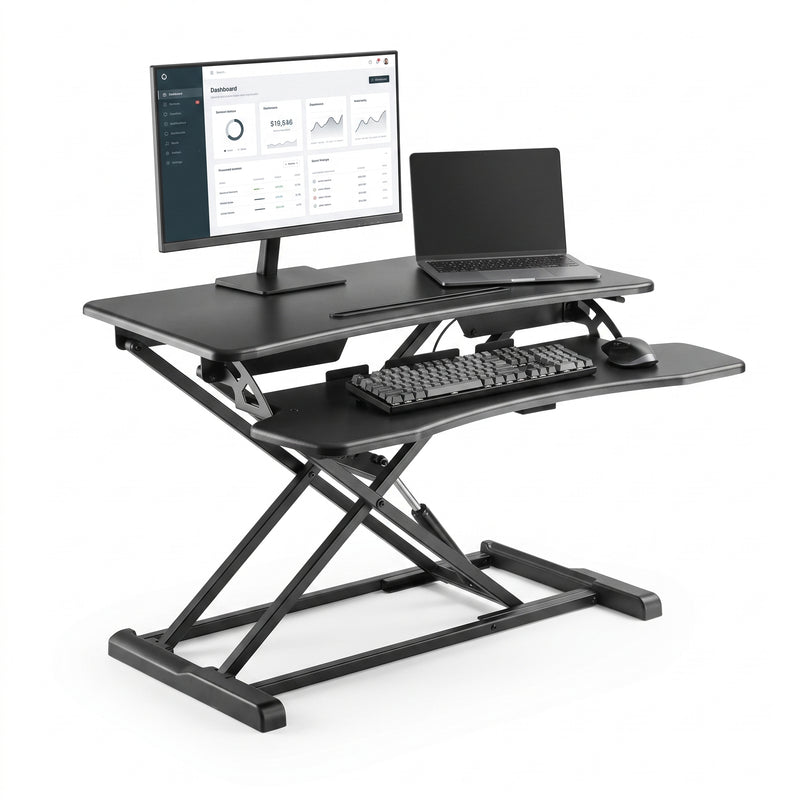 Standing Desk Converter – Adjustable Sit-to-Stand Desk Riser - 1