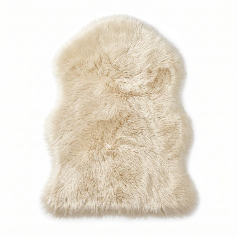 Plush Faux Fur Sheepskin Rug – Soft & Cozy Area Runner - 1