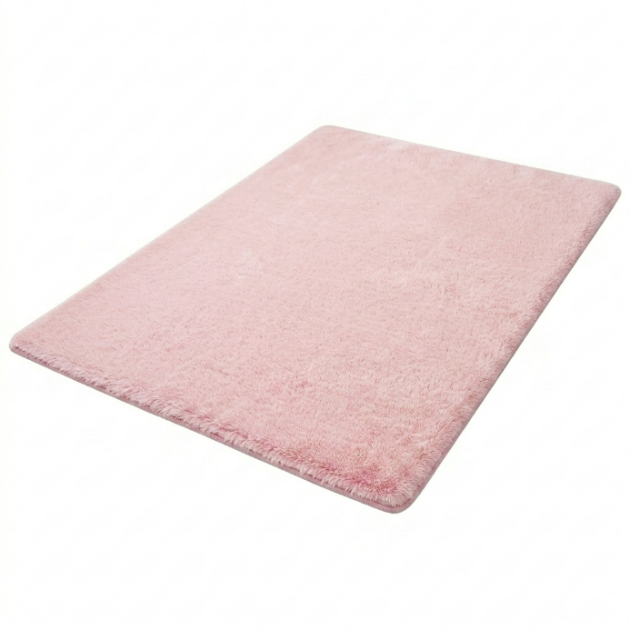 Faux Rabbit Fur Shaggy Rug – Ultra Soft Fluffy Machine Washable Area Rug for Bedroom, Living Room & Teen Room - 1