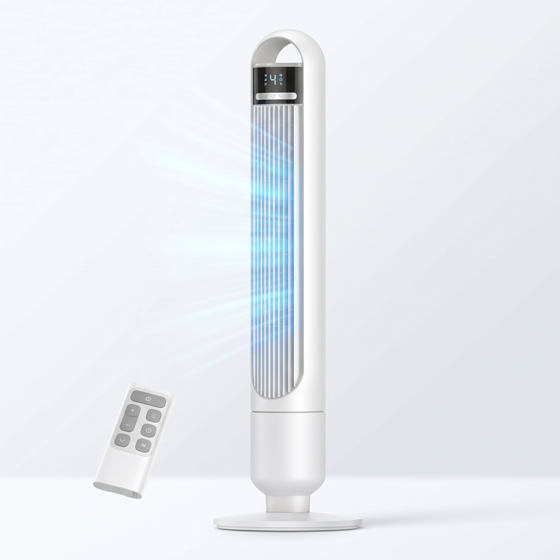 Tower Fan With Remote – 90° Oscillation, 36″ & 42″ - 1