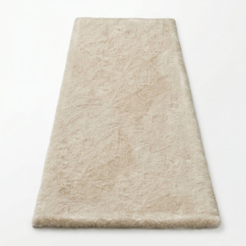 Faux Rabbit Fur Shaggy Rug – Ultra Soft Fluffy Machine Washable Area Rug for Bedroom, Living Room & Teen Room - 1