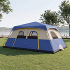8–10 Person Instant Cabin Camping Tent with Room Divider - 1