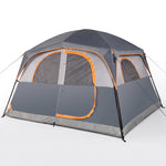 4-6 PERSON INSTANT CABIN CAMPING TENT – WATERPROOF FAMILY TENT WITH RAINFLY & CARRY BAG - 1