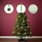 Green Long Neck Glass Christmas Ornaments – Decorative Hanging Baubles Set of 12 for Holiday Decor | Trufairs