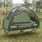 1-Person Elevated Camping Cot Tent Combo - 1