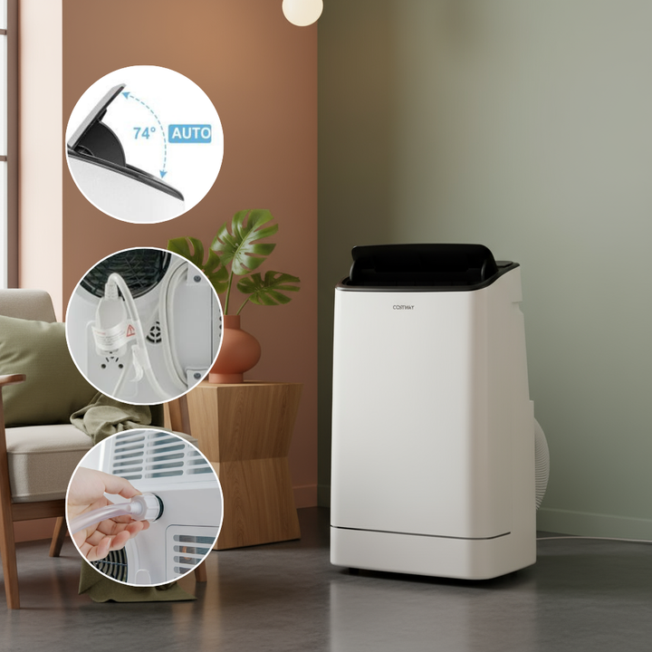 15000 BTU Portable Air Conditioner with APP Control and Heat