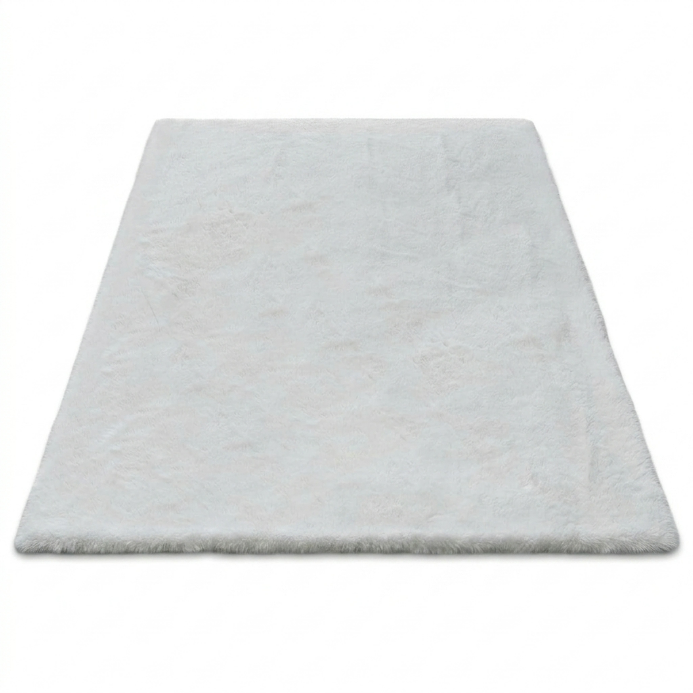 Faux Rabbit Fur Shaggy Rug – Ultra Soft Fluffy Machine Washable Area Rug for Bedroom, Living Room & Teen Room - 1
