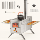 PORTABLE WOOD STOVE FOR CAMPING, TENT STOVE - 1