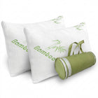 Adjustable Cooling Shredded Memory Foam Pillows, Set of 2 – Standard, Queen & King - 1