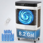 3-in-1 Evaporative Air Cooler Tower Fan with Remote Control - 1