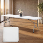8 ft Heavy Duty Folding Table - 1