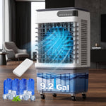 3-in-1 Evaporative Air Cooler Tower Fan with Remote Control - 1