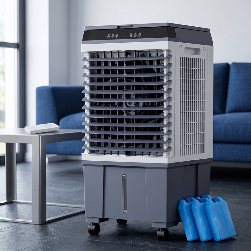 3-in-1 Evaporative Air Cooler Tower Fan with Remote Control - 1