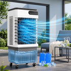 3-in-1 Evaporative Air Cooler Tower Fan with Remote Control - 1
