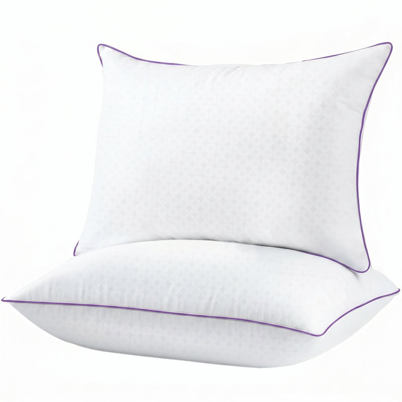 Down Alternative Pillows – Hotel Quality, Medium Support 2, 4 And 6 Pack - 1