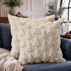 Christmas Pillow Covers 18x18 – Decorative Set of 2 - 1