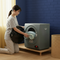 HOMCOM Portable Clothes Dryer 1.5 cu.ft with Intelligent Drying for Apartments Dorms RVs 850W Charcoal Gray
