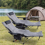 Premium Reclining Outdoor Camping Chair – Adjustable Comfort Seat - 1