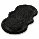 Faux Rabbit Fur Shaggy Rug – Ultra Soft Fluffy Machine Washable Area Rug for Bedroom, Living Room & Teen Room - 1