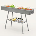 PORTABLE CHARCOAL HIBACHI GRILL – COMMERCIAL-QUALITY FOLDABLE BBQ GRILL FOR CAMPING, BACKYARD & OUTDOOR COOKING - 1