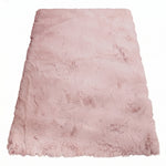 Faux Rabbit Fur Shaggy Rug – Ultra Soft Fluffy Machine Washable Area Rug for Bedroom, Living Room & Teen Room - 1