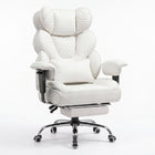 Big & Tall Office Chair with Footrest – Reclining Ergonomic Executive Chair, Wide Memory-Foam Seat, Adjustable Height - 1