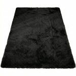 Faux Rabbit Fur Shaggy Rug – Ultra Soft Fluffy Machine Washable Area Rug for Bedroom, Living Room & Teen Room - 1