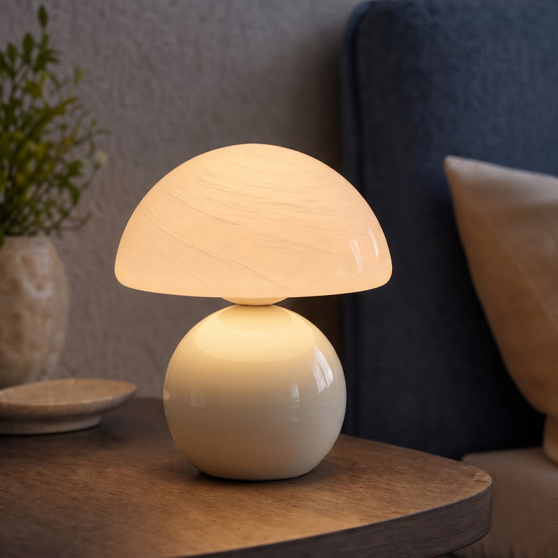 MUSHROOM LAMP – CORDLESS, RECHARGEABLE & TOUCH-DIMMABLE - 1