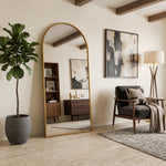 FULL LENGTH MIRROR – ARCHED STANDING & WALL-MOUNT DESIGN - 1