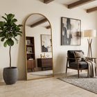 FULL LENGTH MIRROR – ARCHED STANDING & WALL-MOUNT DESIGN - 1