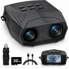 High-Powered Binoculars with Night Vision for Hunting, Bird Watching, and Travel - 1
