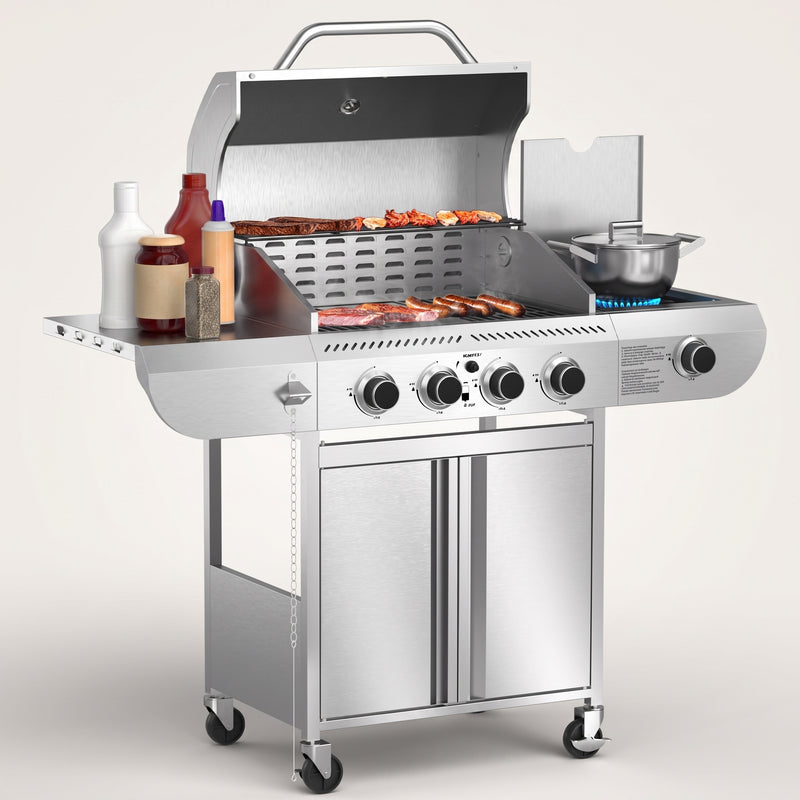Grate for Outdoor Backyard BBQ Cooking - 1