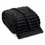 Throw Blanket – Soft, Lightweight Ribbed Design - 1